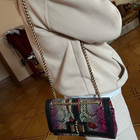 Elegant Multicolor Chain Strap Bag - Picture 3 of 3
